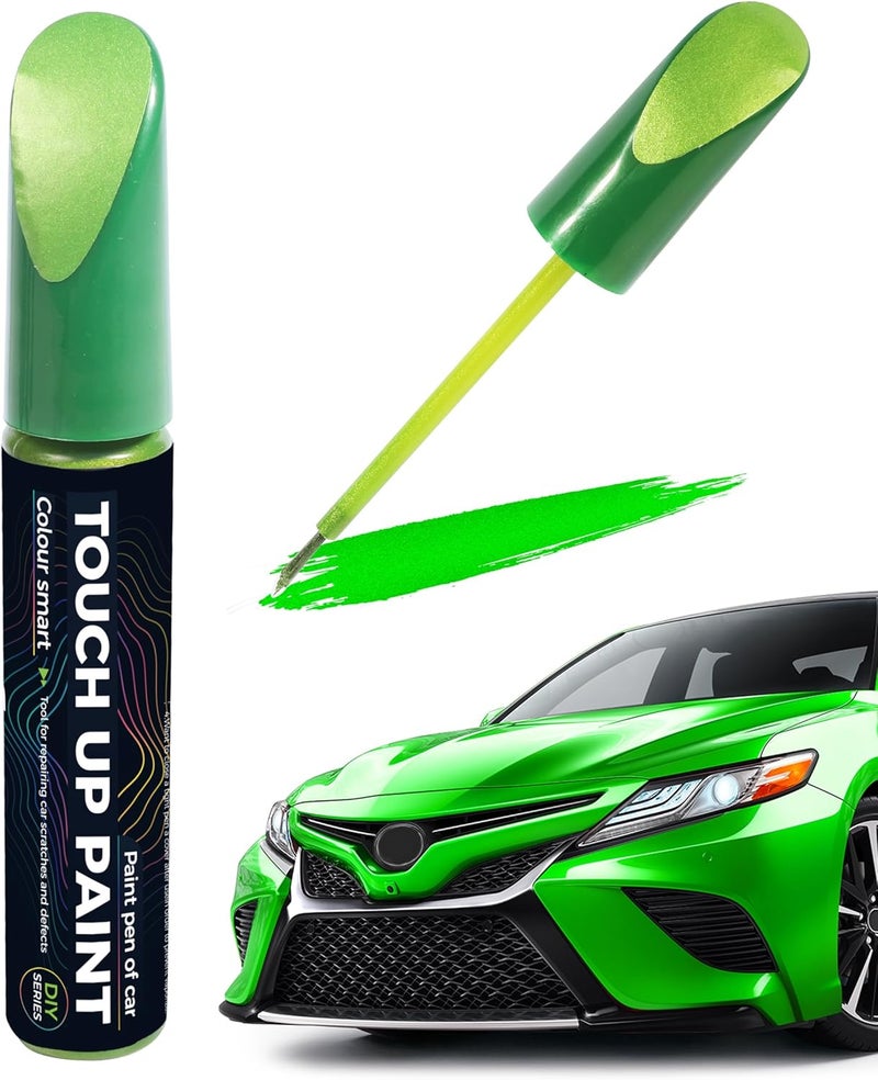 UBOG Touch Up Paint Pen,Touch Up Paint for Cars,Car Accessories Car Touch Up Paint, Automotive Paint Pen Scratch Repair,Car Remover Scratchs Paint Pens,Car Paint Pens for Erase Car Scratches (Green) - Image 1